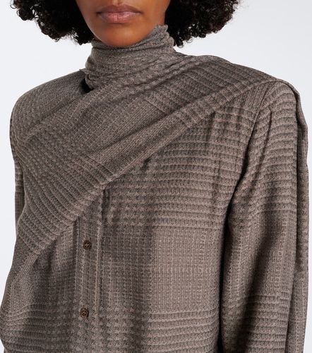 Mugler Blusa con sciarpa - Mugler - Modalova