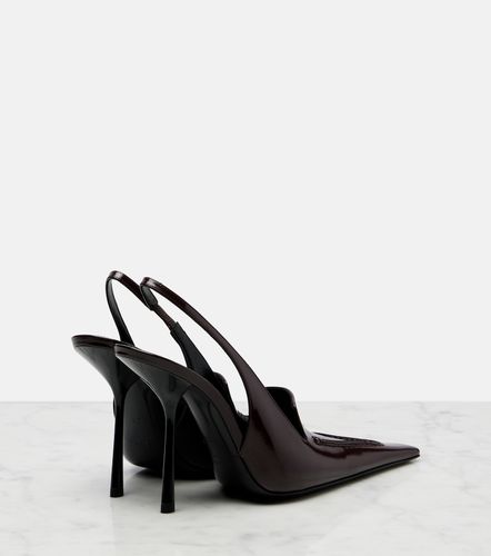Voltaire leather slingback pumps - Saint Laurent - Modalova