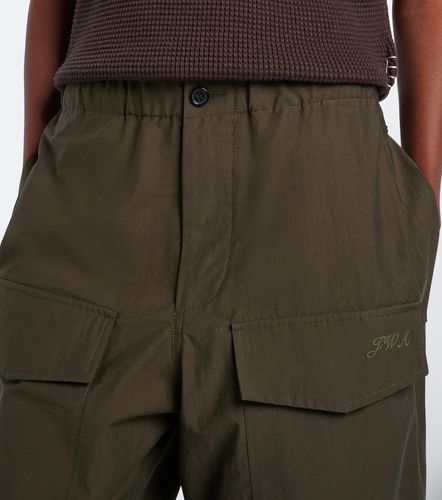 Pantaloni a gamba larga in misto cotone - JW Anderson - Modalova