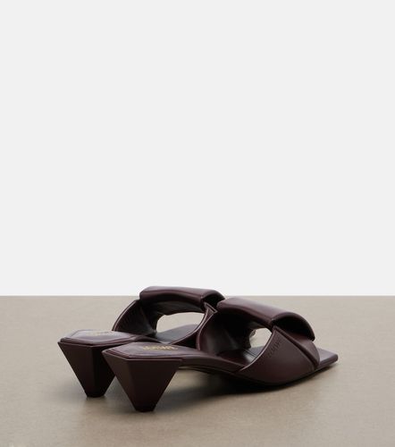Loewe Origami leather mules - Loewe - Modalova