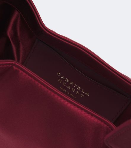 Clutch Soft Demi de satén - Gabriela Hearst - Modalova