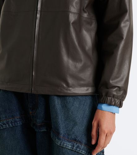 Loewe Chaqueta de piel con bufanda - Loewe - Modalova