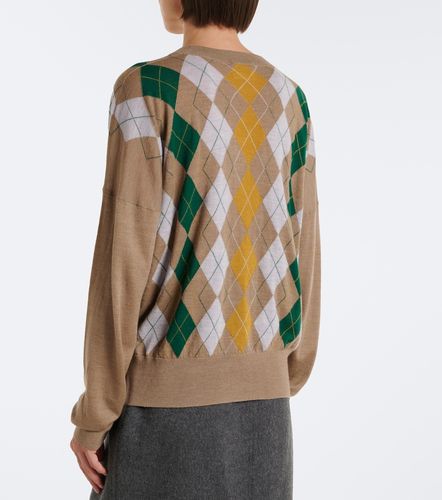 Tammy wool and silk argyle sweater - Khaite - Modalova