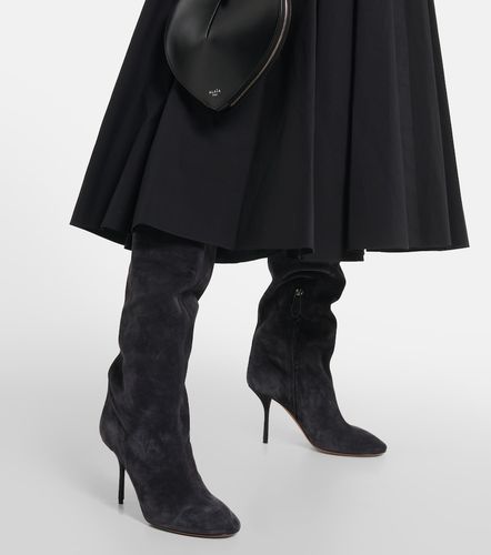 Alaia Fluide 90 suede boots - Alaia - Modalova