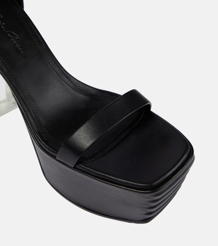 Minimal Grill leather platform sandals - Rick Owens - Modalova