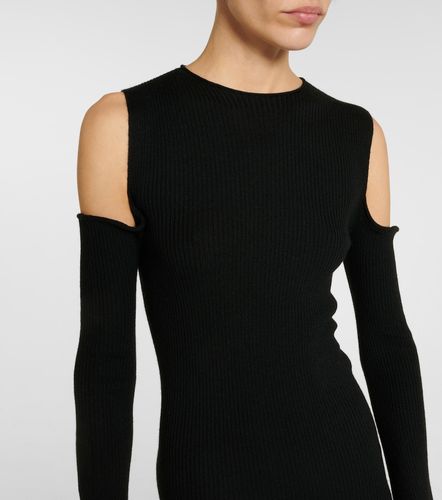 Knitted virgin wool maxi dress - Rick Owens - Modalova
