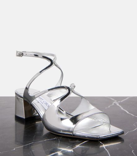 Azilia 45 metallic leather sandals - Jimmy Choo - Modalova