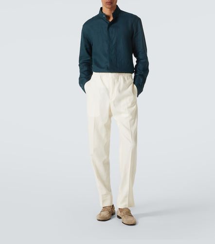 Zegna Hemd aus Leinen - Zegna - Modalova