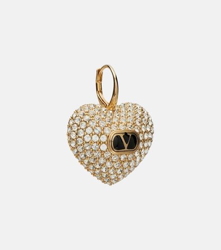 Orecchini Cœur Royale con cristalli - Valentino - Modalova