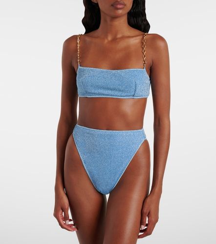 Oseree Lumiere O Chain lame bikini - Oseree - Modalova