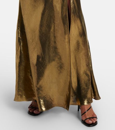 Self-Portrait Maxikleid aus Satin - Self-Portrait - Modalova
