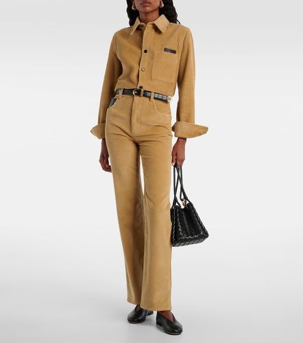 Pantalones flared de pana de algodón - Bottega Veneta - Modalova