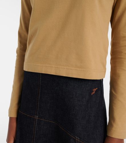 Longsleeve Gros Grain aus einem Baumwollgemisch - Jacquemus - Modalova