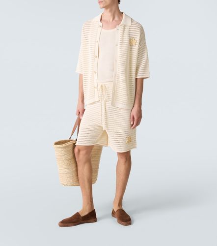 Bermuda-Shorts aus Häkelstrick - Commas - Modalova