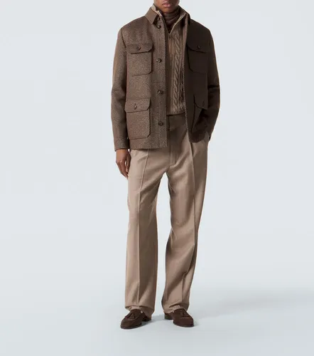 Buxton virgin wool straight pants - Loro Piana - Modalova