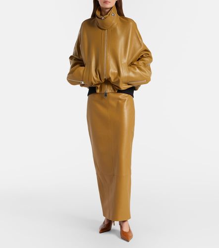 Khaite Giacca oversize in pelle - Khaite - Modalova