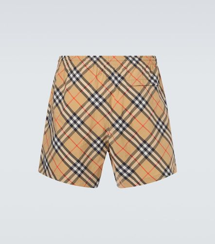 Burberry Burberry Check swim trunks - Burberry - Modalova