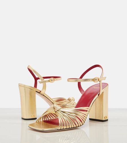 Annet metallic leather sandals - Valentino Garavani - Modalova