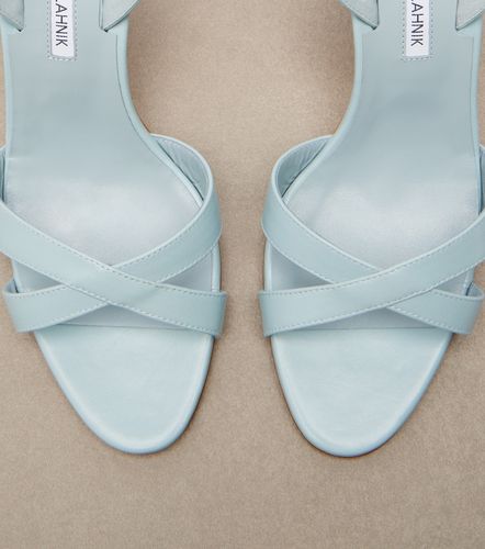 Callasli leather slingback sandals - Manolo Blahnik - Modalova
