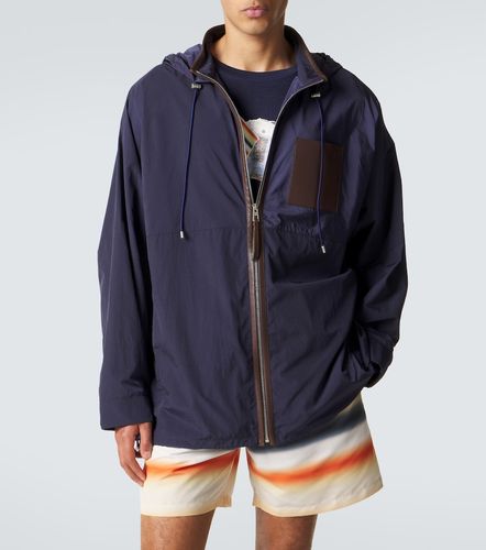 Paula's Ibiza leather-trimmed ripstop jacket - Loewe - Modalova