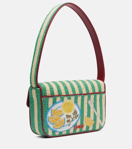 Borsa a spalla Tommy con perline - Staud - Modalova
