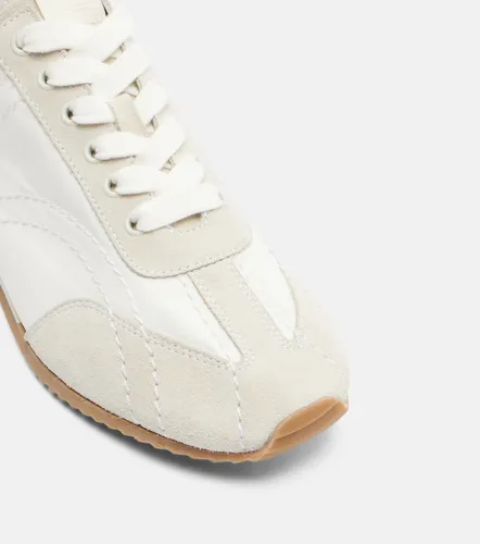 Toteme Flex suede-trimmed sneakers - Toteme - Modalova