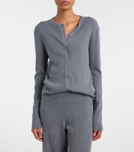 Cardigan Abeena in cotone e cashmere a coste - Lisa Yang - Modalova