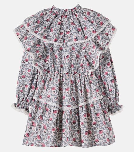 Vestido Nesta de algodón estampado con encaje - The New Society - Modalova