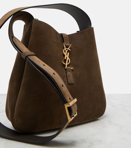 Le 5 a 7 Supple Small suede shoulder bag - Saint Laurent - Modalova