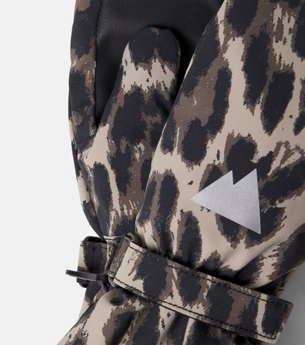 Manoplas de esquí con estampado de leopardo - Molo - Modalova