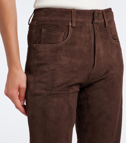 Arma Gerade Hose aus Veloursleder - Arma - Modalova