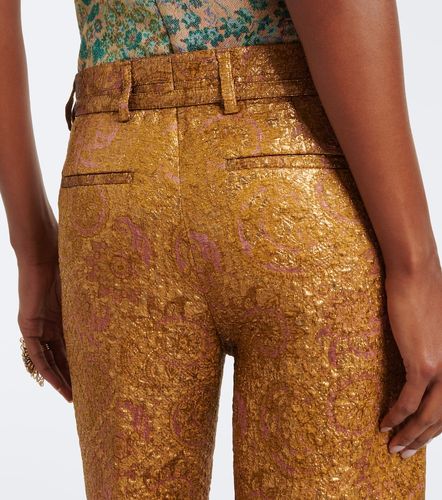 Pantalones anchos de jacquard - Dries Van Noten - Modalova