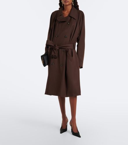 Saint Laurent Trenchcoat aus Wolle - Saint Laurent - Modalova