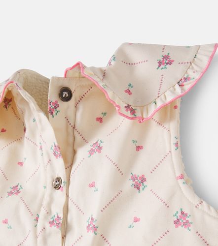 Chaleco Heidi de algodón floral con volantes - Bebe Organic - Modalova