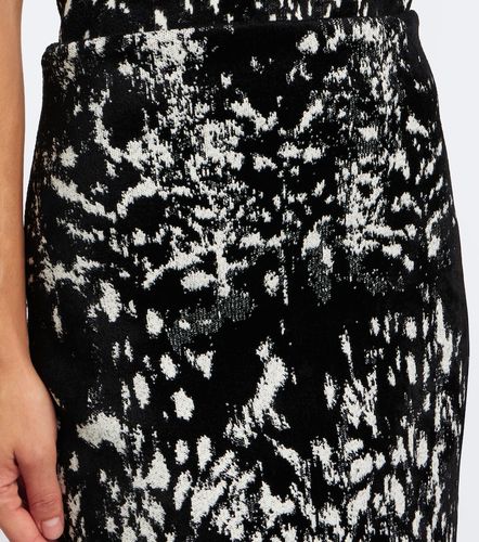 Falda tubo en jacquard de terciopelo - Tom Ford - Modalova