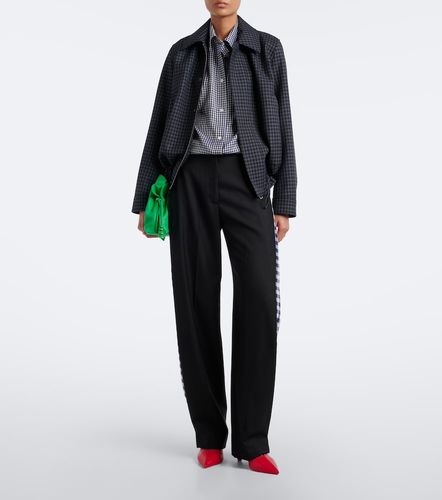 Double L gingham silk twill shirt - Loewe - Modalova