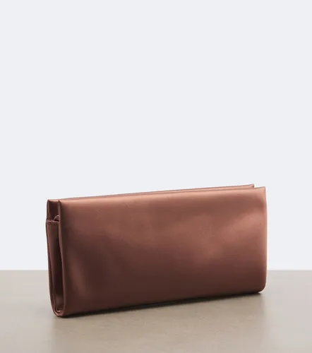 Clutch Evening de satén - Saint Laurent - Modalova