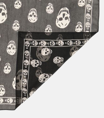 McQueen Bufanda Skull de seda - McQueen - Modalova