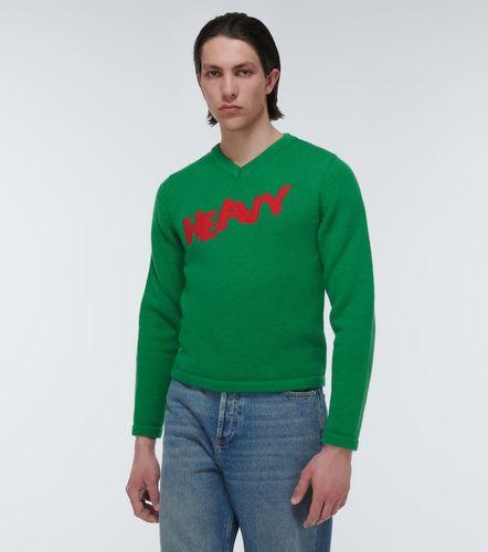 Pullover in misto lana con ricamo - ERL - Modalova