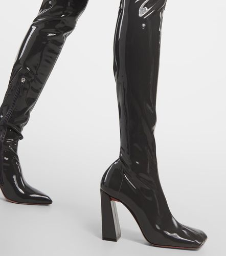 Botas Marine Stretch 95 de látex - Amina Muaddi - Modalova