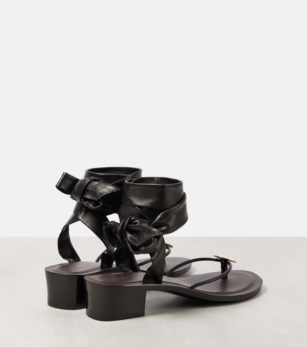 The Row Cord leather thong sandals - The Row - Modalova