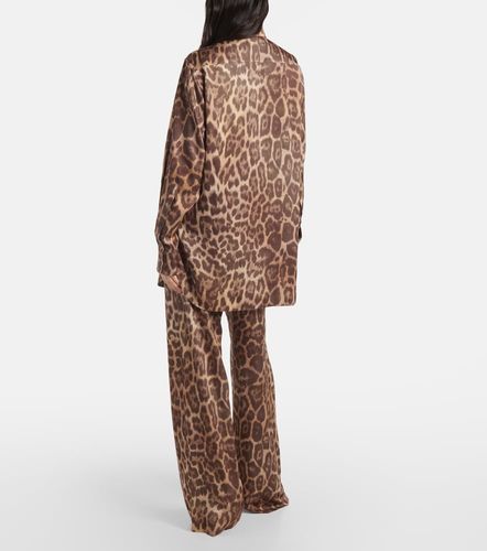Camisa con estampado de leopardo - Stella McCartney - Modalova