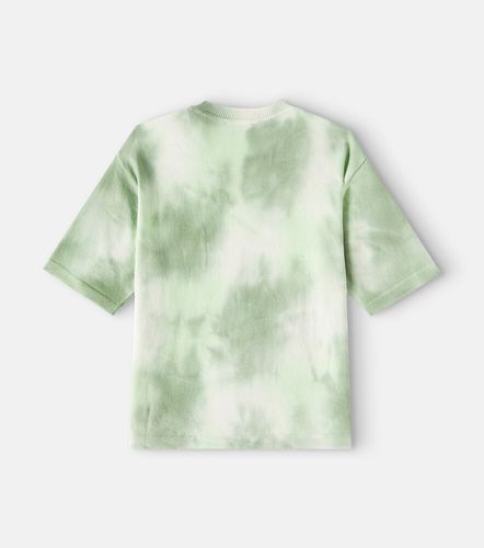 Camiseta en mezcla de algodón tie-dye - Il Gufo - Modalova