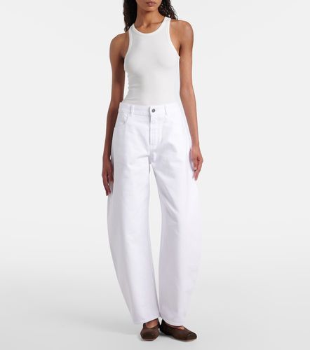 Alaïa Jeans barrel de tiro medio - Alaia - Modalova