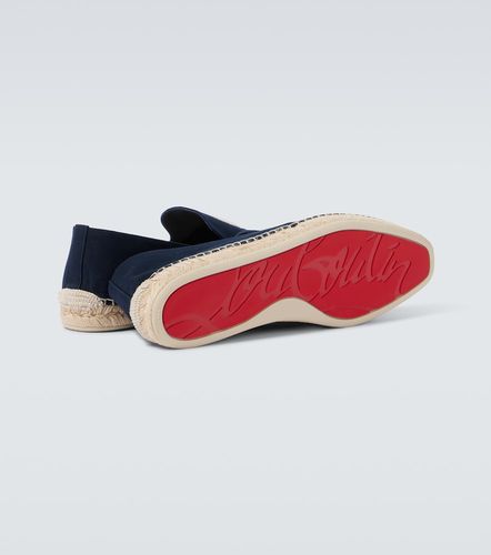 Nanou Mooncrest canvas espadrilles - Christian Louboutin - Modalova