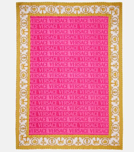 Telo mare Versace Allover in spugna di cotone - Versace Home - Modalova