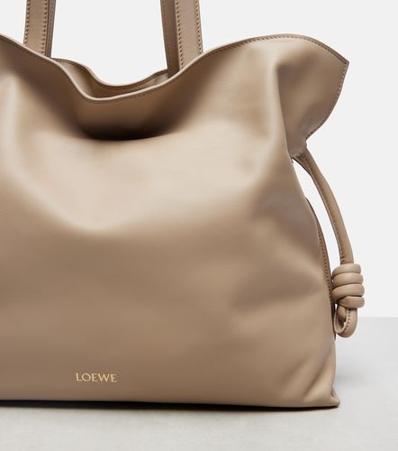 Loewe Flamenco Large leather clutch - Loewe - Modalova