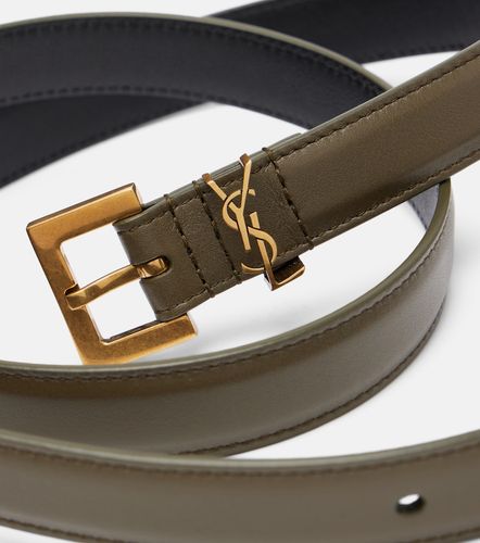 Gürtel Cassandre aus Leder - Saint Laurent - Modalova
