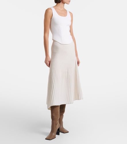 Alaia Wool and cashmere midi skirt - Alaia - Modalova