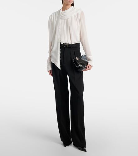 Blusa Sheer Twist de georgette - Dorothee Schumacher - Modalova